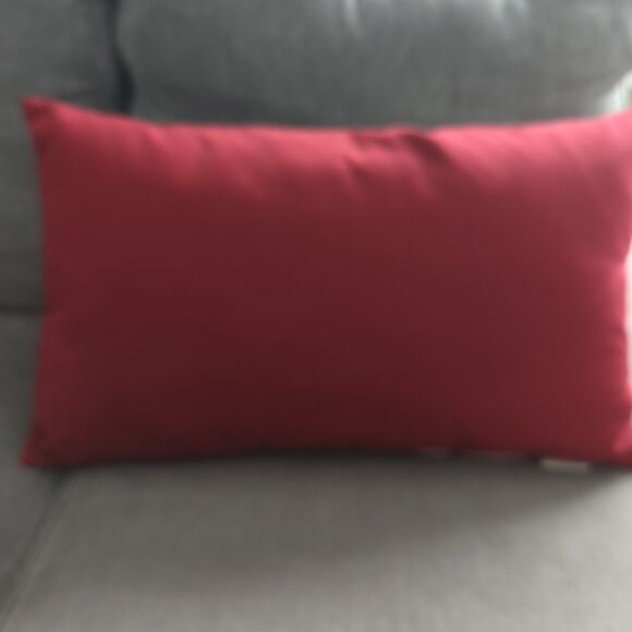 Pottery Barn Christmas Santa Pillow Red Embroidered Holiday Seasonal Decor - Picture 2 of 7